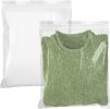 Pack of 100 Zipper Bags; Clear 14 x 16. Ultra Thick Seal Top Bags 14x16. Thickness 2 mil Thick. Heavy Duty Polyethylene Bags with Single Track for Ind