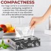 Pack of 1000 Deli and Bakery Wrap Plastic Sheets 15 x 10 3/4. Pop-Up Poly Sheets 15 x 10.75 . Food Wrapping Sheets for Foodservice Applications; Sandw