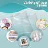 Pack of 100 Zipper Bags; Clear 14 x 16. Ultra Thick Seal Top Bags 14x16. Thickness 2 mil Thick. Heavy Duty Polyethylene Bags with Single Track for Ind