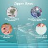 Pack of 100 Zipper Bags; Clear 14 x 16. Ultra Thick Seal Top Bags 14x16. Thickness 2 mil Thick. Heavy Duty Polyethylene Bags with Single Track for Ind