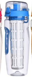 32Oz Fruit Infusing Infuser Water Bottle Water Fruit Bottle BPA Free Plastic Sport Fruit Infuser Water Bottles With Infuser Juice Shaker Drink Bottle (Option: Style G)